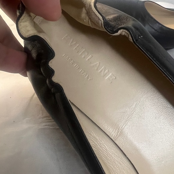 EVERLANE THE Day heel  Ballet inspire Italian leather shoe 91/2 - Picture 16 of 16
